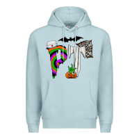 Blue Mist pt Premium Hoodie - CowhideDigitalArt