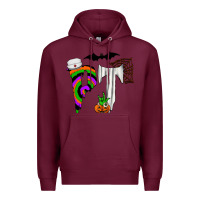 Burgundy pt Premium Hoodie - CowhideDigitalArt