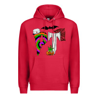 Cardinal pt Premium Hoodie - CowhideDigitalArt