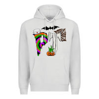 Dove Grey pt Premium Hoodie - CowhideDigitalArt