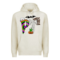 Oatmeal Heather pt Premium Hoodie - CowhideDigitalArt