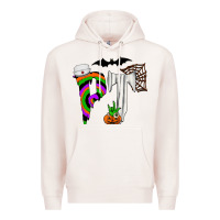 Pale Pink pt Premium Hoodie - CowhideDigitalArt