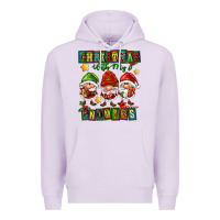 Lilac christmas with my gnomies Premium Hoodie - FaDigitalArtStudio