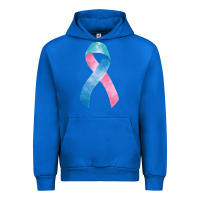 Cobalt thyroid cancer ribbon fa element Urban Hoodie - FaDigitalArtStudio