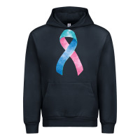 Navy thyroid cancer ribbon fa element Urban Hoodie - FaDigitalArtStudio