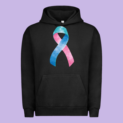 Thyroid Cancer Ribbon Fa Element Urban Hoodie Designed By Fadigitalartstudio