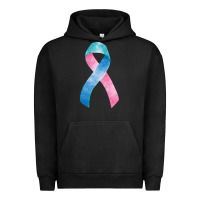Pigment Black thyroid cancer ribbon fa element Urban Hoodie - FaDigitalArtStudio