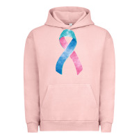 Pigment Salmon thyroid cancer ribbon fa element Urban Hoodie - FaDigitalArtStudio