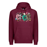 Burgundy cscc Premium Hoodie - AdoDesignShop