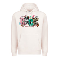 Pale Pink cscc Premium Hoodie - AdoDesignShop