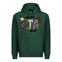 Sports Green pta Premium Hoodie - CowhideDigitalArt