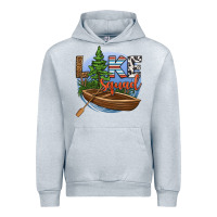 Heather Grey lake squad Urban Hoodie - HRA Design Shop