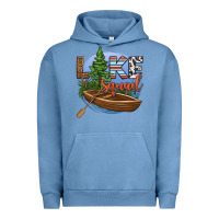Pigment Pebble Blue lake squad Urban Hoodie - HRA Design Shop