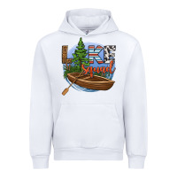 White lake squad Urban Hoodie - HRA Design Shop