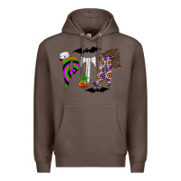 Coffee pta Premium Hoodie - CowhideDigitalArt
