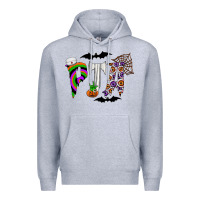 Heather Grey pta Premium Hoodie - CowhideDigitalArt