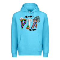 Ocean Blue pta Premium Hoodie - CowhideDigitalArt
