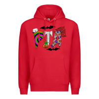Red pta Premium Hoodie - CowhideDigitalArt