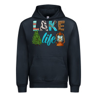 Navy lake life Urban Hoodie - HRA Design Shop
