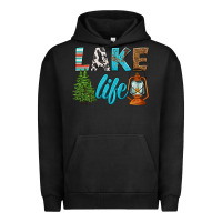 Pigment Black lake life Urban Hoodie - HRA Design Shop