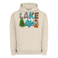 Pigment French Oak lake life Urban Hoodie - HRA Design Shop
