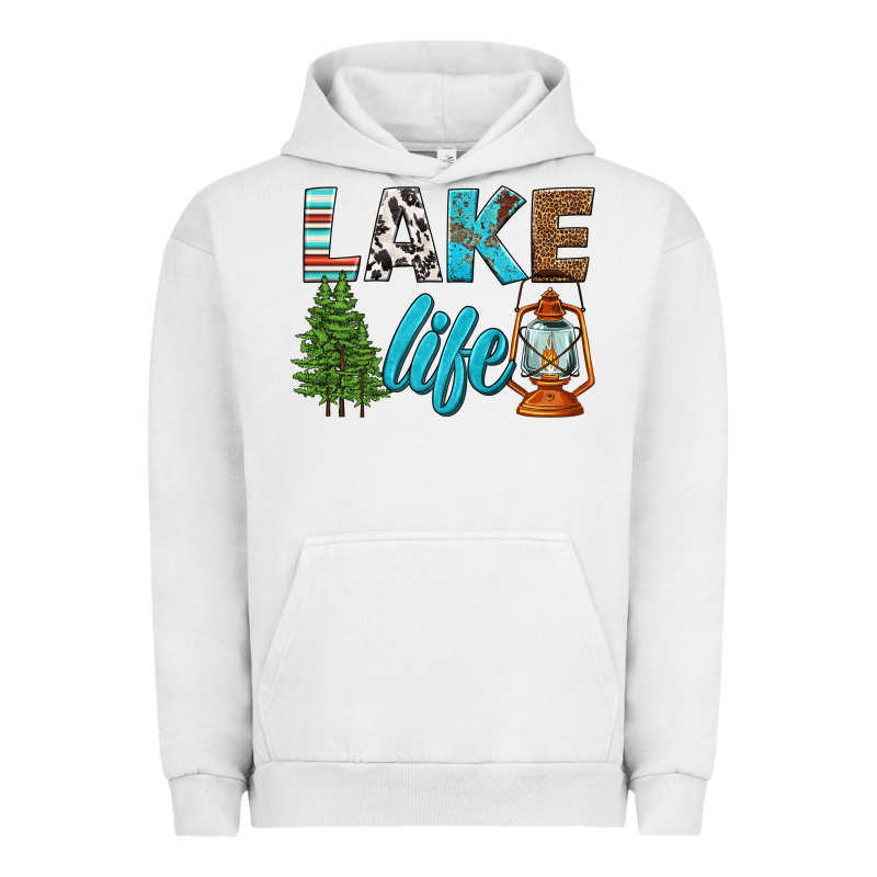 Lake Life Urban Hoodie by HRA Design Shop | Teevron