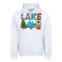 White lake life Urban Hoodie - HRA Design Shop