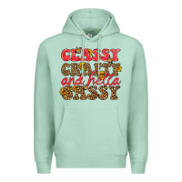 Seafoam classy crafty and hella sassy Premium Hoodie - HRA Design Shop
