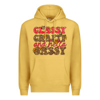 Antique Gold classy crafty and hella sassy Premium Hoodie - HRA Design Shop
