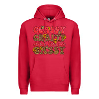 Cardinal classy crafty and hella sassy Premium Hoodie - HRA Design Shop