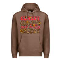 Chestnut classy crafty and hella sassy Premium Hoodie - HRA Design Shop