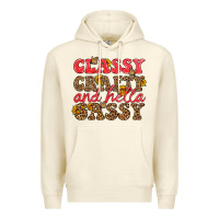 Sandshell classy crafty and hella sassy Premium Hoodie - HRA Design Shop