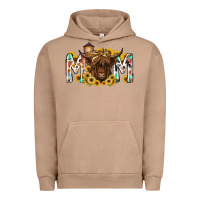 Pigment Burro mom highland cow Urban Hoodie - RacoonDesign