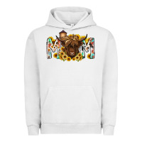 Pigment Lunar Rock mom highland cow Urban Hoodie - RacoonDesign
