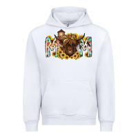White mom highland cow Urban Hoodie - RacoonDesign
