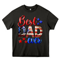 Asphalt Best Dad Ever 4th of July Heavy Core Tee - LillyAllenDesigns