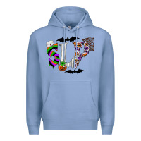 Colony Blue slp Premium Hoodie - CowhideDigitalArt