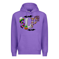 Purple slp Premium Hoodie - CowhideDigitalArt