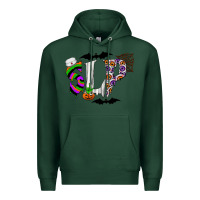 Sports Green slp Premium Hoodie - CowhideDigitalArt