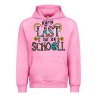 Fuchsia Pink happy last schopol Urban Hoodie - CowhideDigitalArt