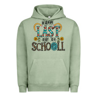 Pigment Oil Green happy last schopol Urban Hoodie - CowhideDigitalArt