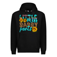 Black little miss sassy pants Premium Hoodie - HRA Design Shop