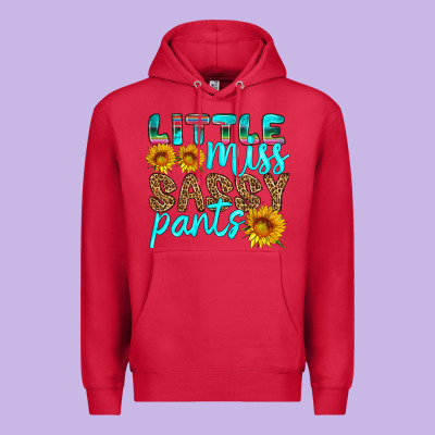 Little Miss Sassy Pants Premium Hoodie Designed By Hra Design Shop