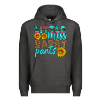 Charcoal Heather little miss sassy pants Premium Hoodie - HRA Design Shop