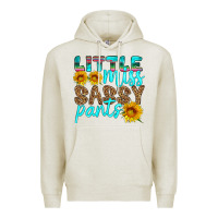 Oatmeal Heather little miss sassy pants Premium Hoodie - HRA Design Shop