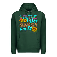 Sports Green little miss sassy pants Premium Hoodie - HRA Design Shop