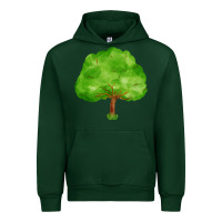 Foreset Green tree Urban Hoodie - FaDigitalArtStudio