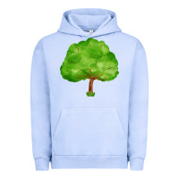 Pigment Grape Ice tree Urban Hoodie - FaDigitalArtStudio