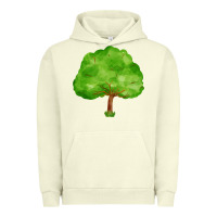 Pigment Pistachio tree Urban Hoodie - FaDigitalArtStudio