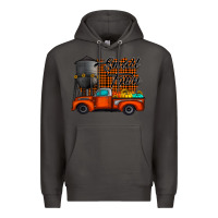Smoke small town fall Premium Hoodie - CowhideDigitalArt